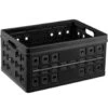 Square Vouwkrat 46L Zwart 2 Square Vouwkrat 46L Zwart -Neiuwe Order 1000014100