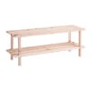 Zeller Schoenenrek - Hout - 2-laags - 80 X 26 X 29 Cm -Neiuwe Order 1000014811