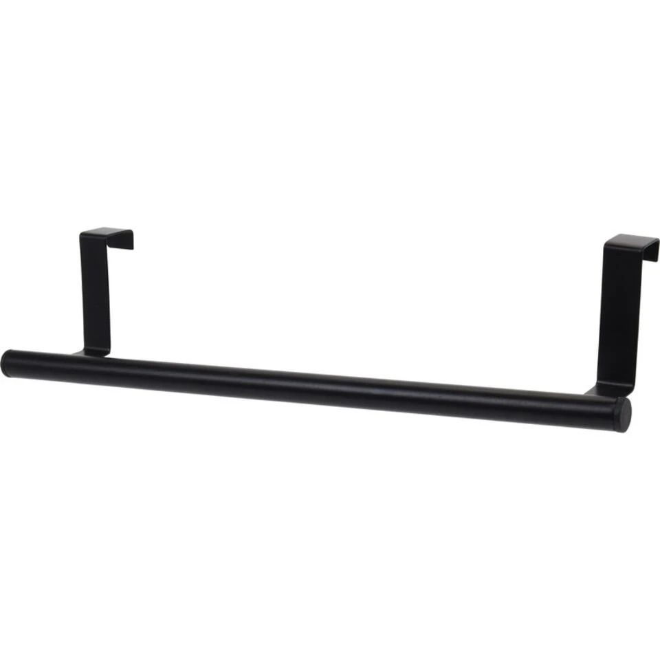 Deurkapstok - Zwart - Metaal - 37 Cm 3 Deurkapstok - Zwart - Metaal - 37 Cm