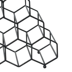 LOFT42 Pinot Wijnrek - 10 Flessen - Metaal - Zwart 7 LOFT42 Pinot Wijnrek - 10 Flessen - Metaal - Zwart -Neiuwe Order 1000032508 0101