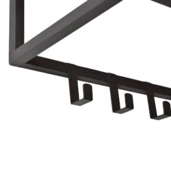 LOFT42 Blacky Kapstok - Zwart – Metaal – 6 Haken -Neiuwe Order 1000032518 0102