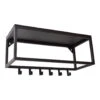LOFT42 Blacky Kapstok - Zwart – Metaal – 6 Haken -Neiuwe Order 1000032518