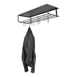 LOFT42 Milan Kapstok - Zwart – Metaal – 12 S Haken -Neiuwe Order 1000032529 0102