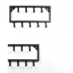 LOFT42 Bono Small Kapstok - Zwart – Metaal – 9 Haken - 50x26x4 8 LOFT42 Bono Small Kapstok - Zwart – Metaal – 9 Haken - 50x26x4 -Neiuwe Order 1000038687 0102