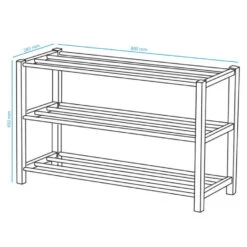 ACAZA Schoenen Rekje, Tot 12 Paar Sneakers Of Schoenen, Metaal, Grijs 8 ACAZA Schoenen Rekje, Tot 12 Paar Sneakers Of Schoenen, Metaal, Grijs -Neiuwe Order 1000040422 0102