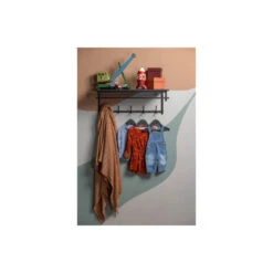 WOOOD Taeke Kapstok - Metaal - Zwart - 26x75x33 -Neiuwe Order 1000052513 0103