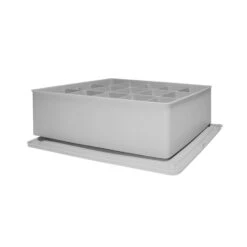 QUVIO Kast Organizer Kunststof - Grijs 8 QUVIO Kast Organizer Kunststof - Grijs -Neiuwe Order 1000071783 0102