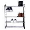 QUVIO Schoenenrek Metaal Met Zwarte Zijkant - 5 Laags -Neiuwe Order 1000071800