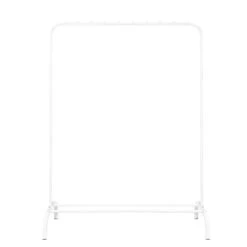 QUVIO Kledingrek Met Schoenen Opbergruimte - Wit