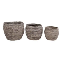 Giga Meubel Rotan Bloemenmand Set Van 3 - Rotan - Vergrijsd - Mand Tivoli 8 Giga Meubel Rotan Bloemenmand Set Van 3 - Rotan - Vergrijsd - Mand Tivoli -Neiuwe Order 1000073804 0102