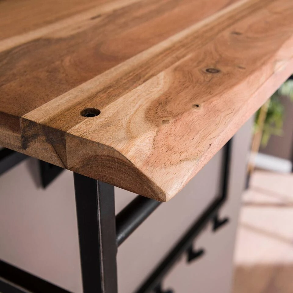 Carter Kapstok Met - Hout - Bruin 6 Carter Kapstok Met - Hout - Bruin - Afbeelding 4