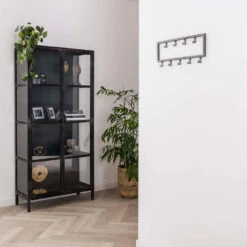 Kapstok Industrieel 9 - Metaal - Zwart -Neiuwe Order 1000076588 0102