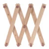 Excellent Houseware Kinderkamer Kapstok Verstelbaar - 9 Haakjes Hout - 60x12cm 2 Excellent Houseware Kinderkamer Kapstok Verstelbaar - 9 Haakjes Hout - 60x12cm -Neiuwe Order 1000077602