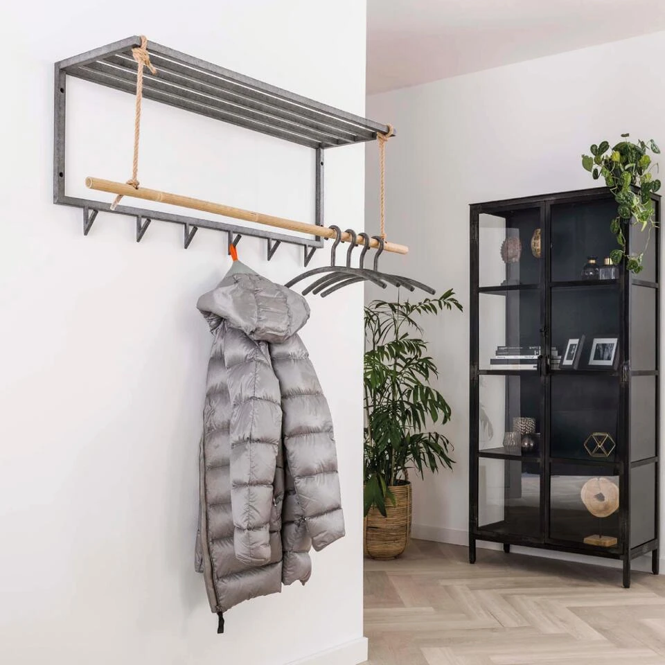 Kapstok Soemba - Bamboe - Bruin 4 Kapstok Soemba - Bamboe - Bruin - Afbeelding 2