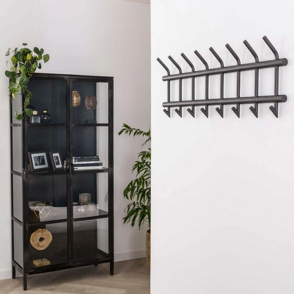 Isaac Kapstok 8 - Metaal - Grijs 5 Isaac Kapstok 8 - Metaal - Grijs - Afbeelding 3