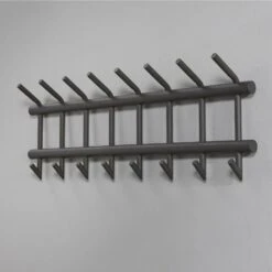 Isaac Kapstok 8 - Metaal - Grijs 9 Isaac Kapstok 8 - Metaal - Grijs -Neiuwe Order 1000082708 0103