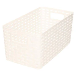 Forte Plastics Opbergmand - Wit - Kunststof - 5 L - 28 X 15 Cm