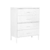 Beliani Commode ENAGO - Wit Staal 1 Beliani Commode ENAGO - Wit Staal -Neiuwe Order 1000085358