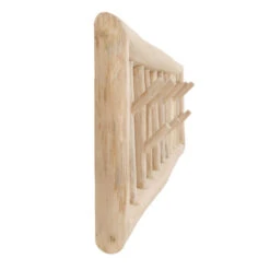 HSM Collection Kapstok Teak - 12 X30 Cm - Hout -Neiuwe Order 1000088117 0102