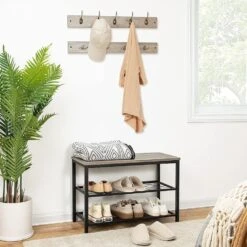 Ylumen Kapstok Set - 30 X46 Cm - Zwart Grijs 7 Ylumen Kapstok Set - 30 X46 Cm - Zwart Grijs -Neiuwe Order 1000088125 0101