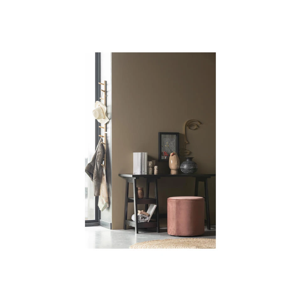 WOOOD Marrit Kapstok 7 Haaks - Hout - Naturel - Set Van 2 4 WOOOD Marrit Kapstok 7 Haaks - Hout - Naturel - Set Van 2 - Afbeelding 2