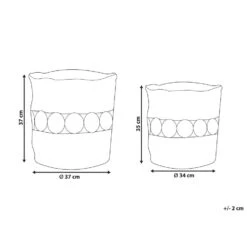 Beliani Mand ALANG - Natuurlijk Jute -Neiuwe Order 10b29e27899645a2b35ea1f64fab03b0