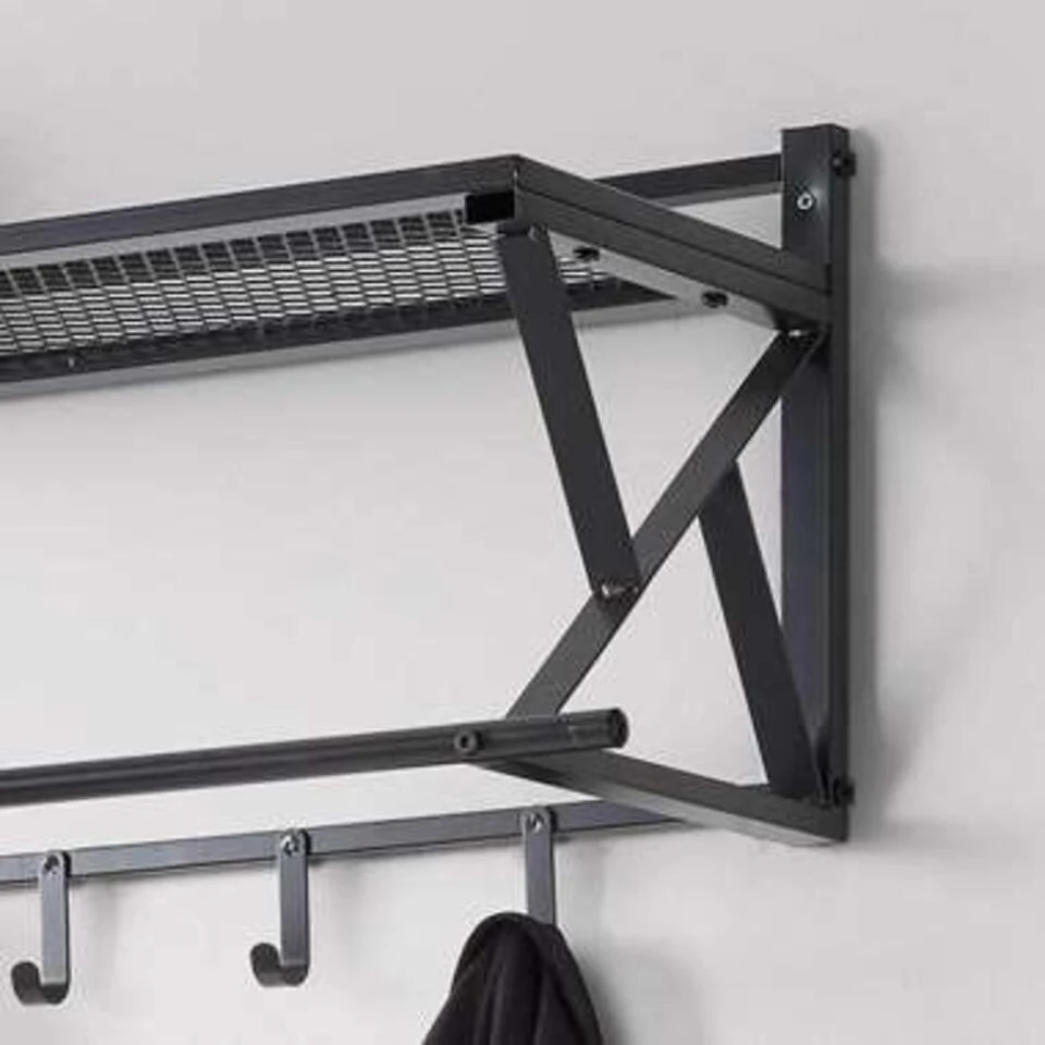 Bijnen Kapstok 017 - GRAPHITE 4 Bijnen Kapstok 017 - GRAPHITE - Afbeelding 2