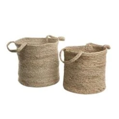 Beliani Mand KAELLA - Beige Jute