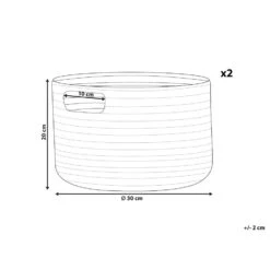 Beliani Mand CHINIOT - Blauw Katoen -Neiuwe Order 3dd1787182184c0f9cd0a38aac9fc9d1 1