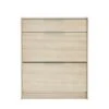 Schoenenkast Space - Eikenkleur - 100,6x82,6x29,4 Cm