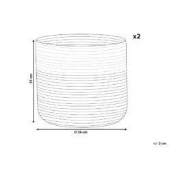 Beliani Mand ARDESEN - Beige Katoen -Neiuwe Order adfd67b8b7324182baaaa86b6c982403