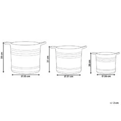 Beliani Mand ZHOB - Natuurlijk Jute 8 Beliani Mand ZHOB - Natuurlijk Jute -Neiuwe Order d232d468920d4519b6e336b87d372ff0