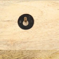 VidaXL Wandkapstok 60x15x20 Cm Massief Ruw Mangohout -Neiuwe Order df35e334e429439c8d6f4f9ad1f44803