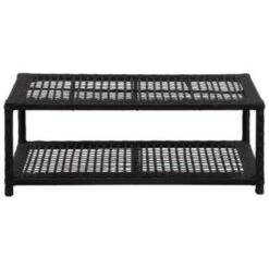 VidaXL Schoenenbank 80x40x30 Cm Poly Rattan Zwart -Neiuwe Order f3b27f9ceff94cbd9996ecc687fde91b