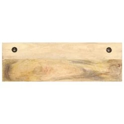 VidaXL Wandkapstok 60x15x20 Cm Massief Ruw Mangohout -Neiuwe Order f7e020904a004775a208945a7a8bf2c4